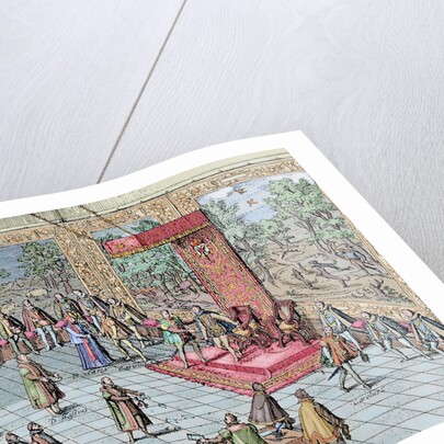 Charles I of Spain and V of Germany (1500-1558). Abdication of Charles V in Brussels. by Anonymous