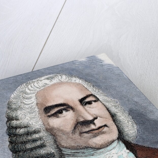 Bach, Johann Sebastian (1685-1750). German composer. by Anonymous