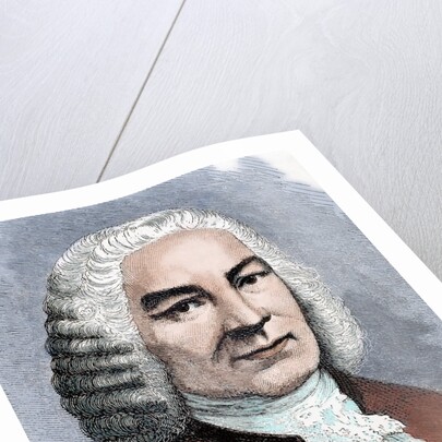 Bach, Johann Sebastian (1685-1750). German composer. by Anonymous