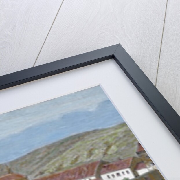 Monks ploughing the land with oxen. Germany. by Anonymous