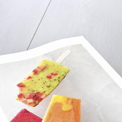 Homemade ice pops by Anonymous