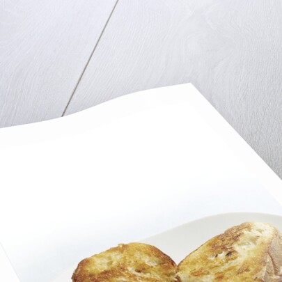 Grilled cheese with prosciutto by Anonymous