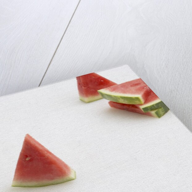 Watermelon wedges by Anonymous