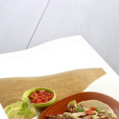 Grilled chicken tacos by Anonymous