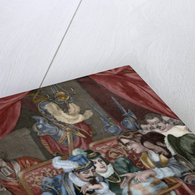 Columbus in Santa Fe camp by Anonymous