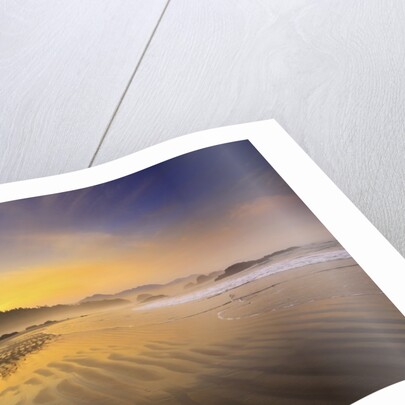 Sunrise over Crescent Beach, Oregon Coast, Pacific Ocean, Pacific Northwest by Anonymous