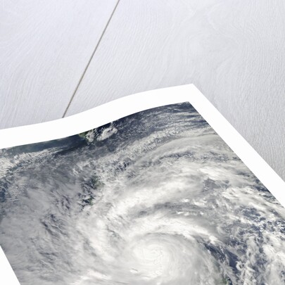 Super Typhoon Haiyan over the Phillipines by Anonymous