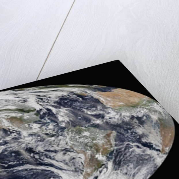 Global satellite image by Anonymous