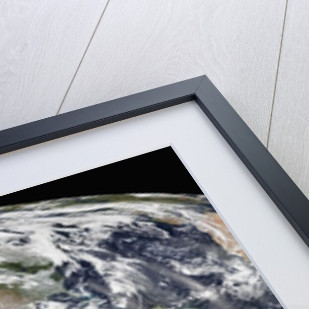 Global satellite image by Anonymous