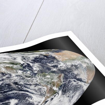 Global satellite image by Anonymous