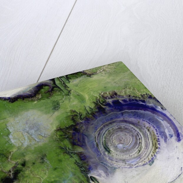 Richat Structure in Mauritania by Anonymous