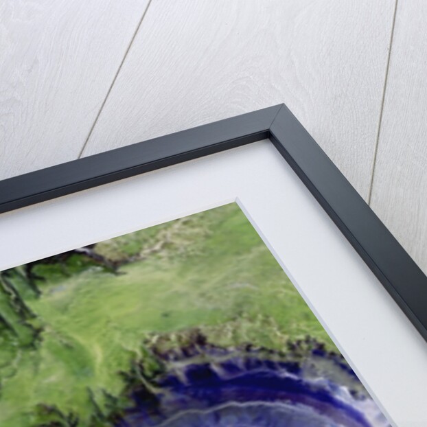 Richat Structure in Mauritania by Anonymous