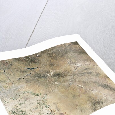 Satellite view of Phoenix, Arizona by Anonymous