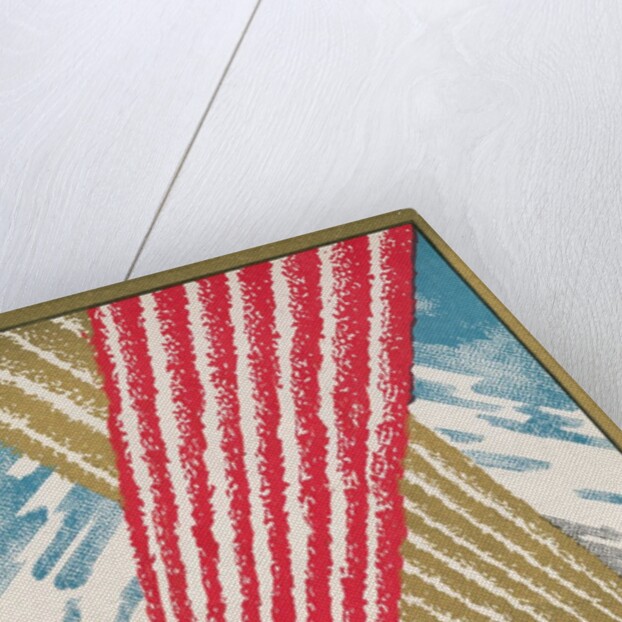 American Flag with Fireworks by Anonymous