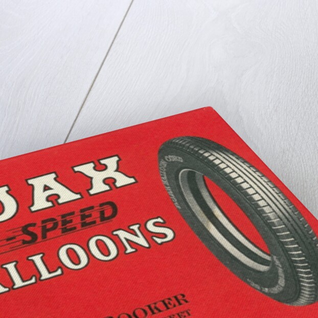 Ajax Hi-Speed Balloon Tires Advertisement by Anonymous