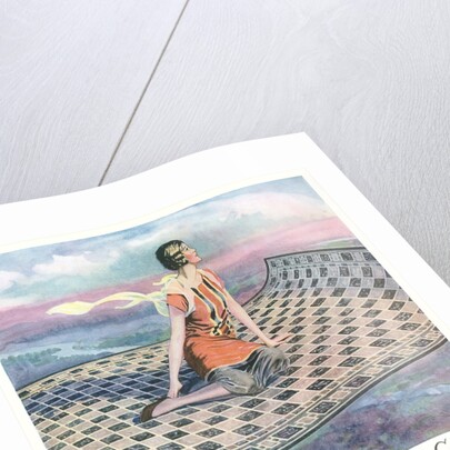 Vintage Rug Advertisement by Anonymous