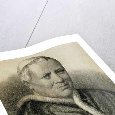 Pius IX (1792-1878). Italian pope. by Anonymous