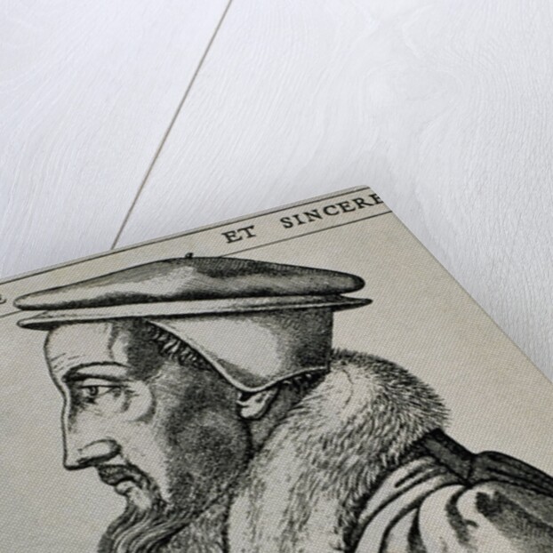 John Calvin (1509Ã¢â‚¬'1564). French theologian and pastor during the Protestant Reformation. by Anonymous