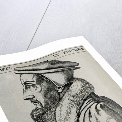 John Calvin (1509Ã¢â‚¬'1564). French theologian and pastor during the Protestant Reformation. by Anonymous