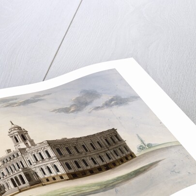 City Hall, New York by Alexander Jackson Davis