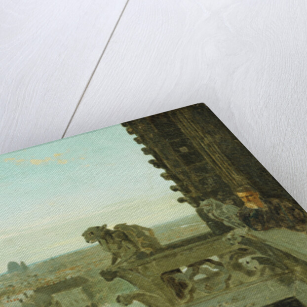 Gargoyles at Notre Dame by Winslow Homer