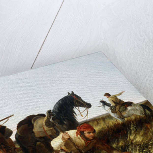 Trappers Following the Trail: At Fault by Arthur Fitzwilliam Tait