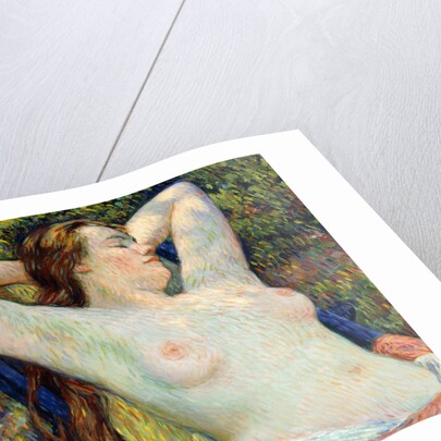 The Model's Siesta by Theo van Rysselberghe