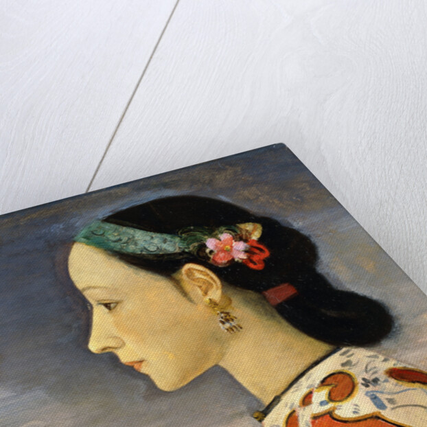 Profile of a Woman by Fujishima Takeji