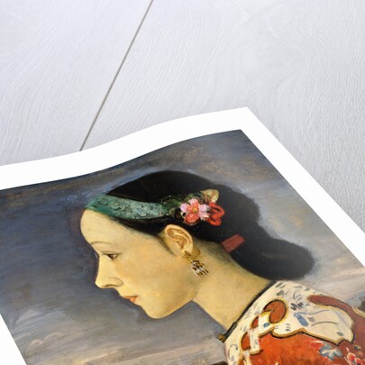 Profile of a Woman by Fujishima Takeji