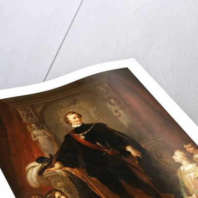 Portrait of Ludwig I, King of Bavaria by Friedrich August von Kaulbach