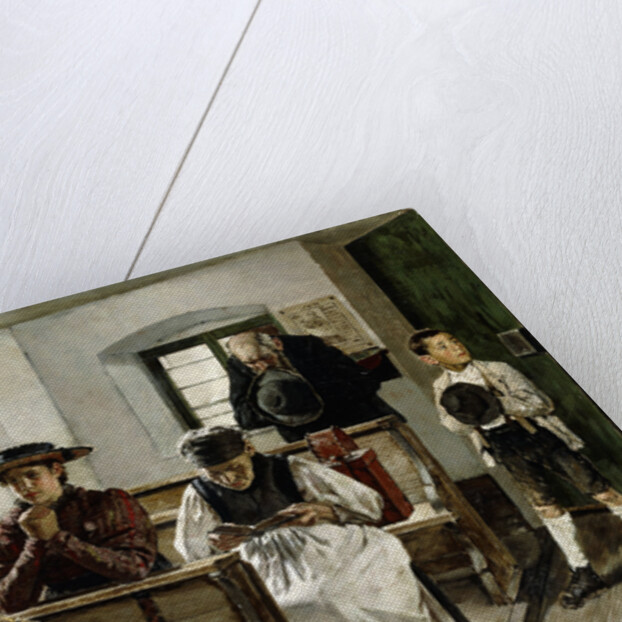 A Family in Prayer by Joseph Molitor Von Muhlfeld