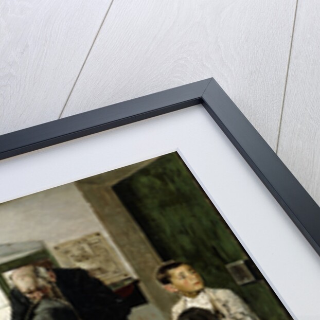 A Family in Prayer by Joseph Molitor Von Muhlfeld