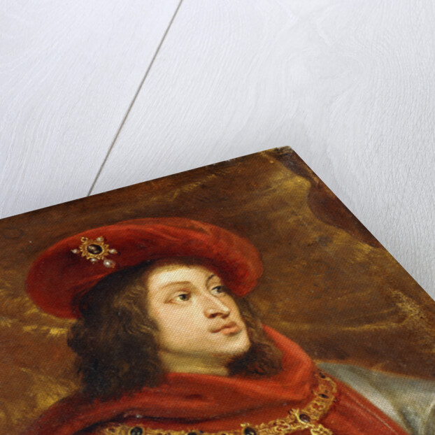 Portrait of Philip I of Spain, Bust-Length, wearing the Order of the Golden Fleece by Cornelis de Vos