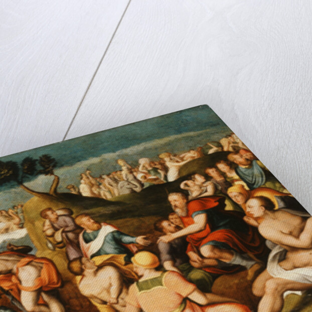 Moses and the Israelites Crossing the Red Sea by Circle of Anthonie Claessens