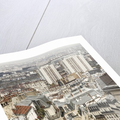 The northern part of the town from Montmartre hill by Anonymous