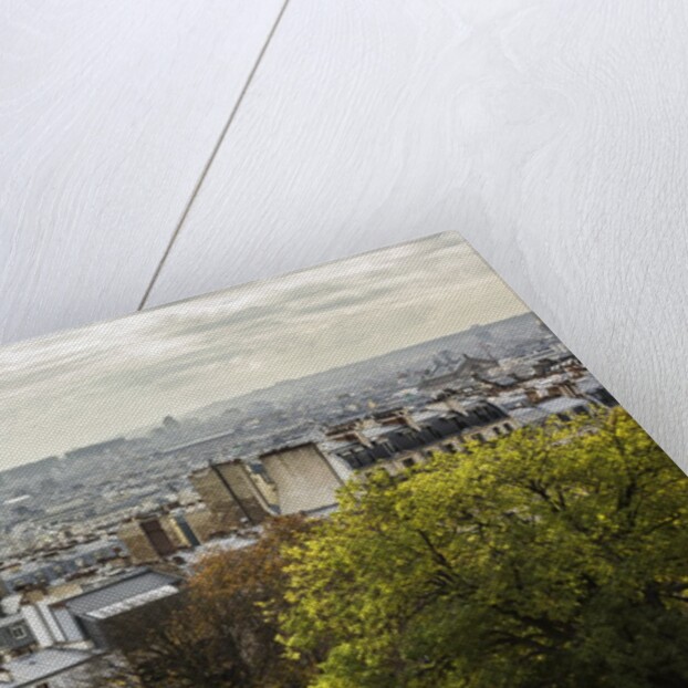 View of the town from Montmartre hill by Anonymous