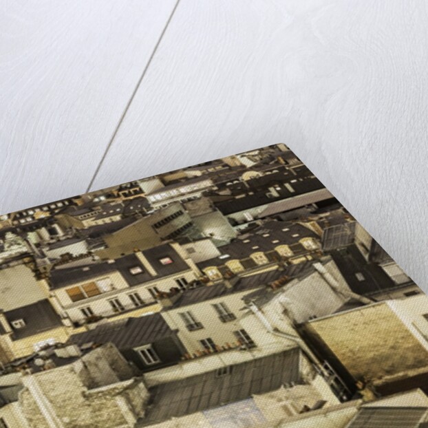 Typical roofs from Galeries Lafayette roof terrace by Anonymous