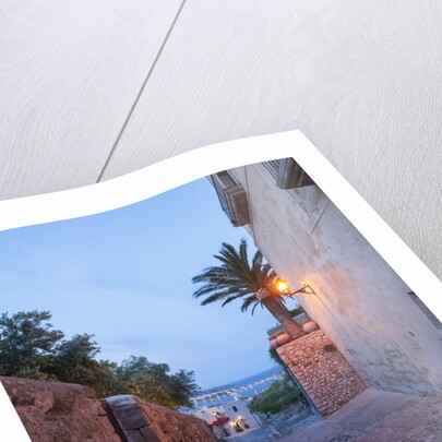 Balearic Islands - view of the old town by Anonymous