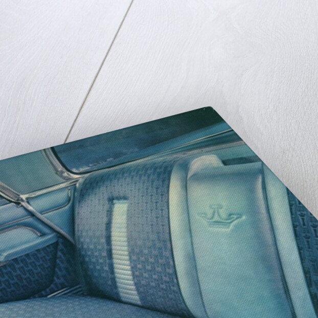American Car Interior with Fishermen by Anonymous