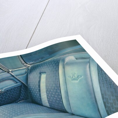 American Car Interior with Fishermen by Anonymous