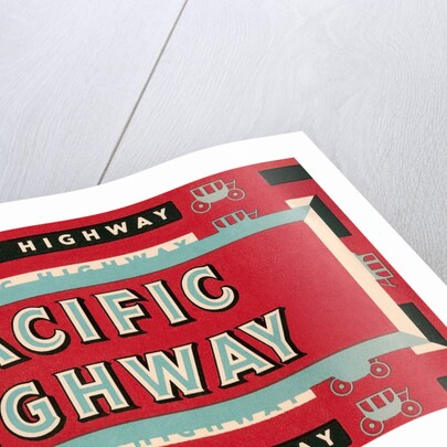 Pacific Highway Sign by Anonymous
