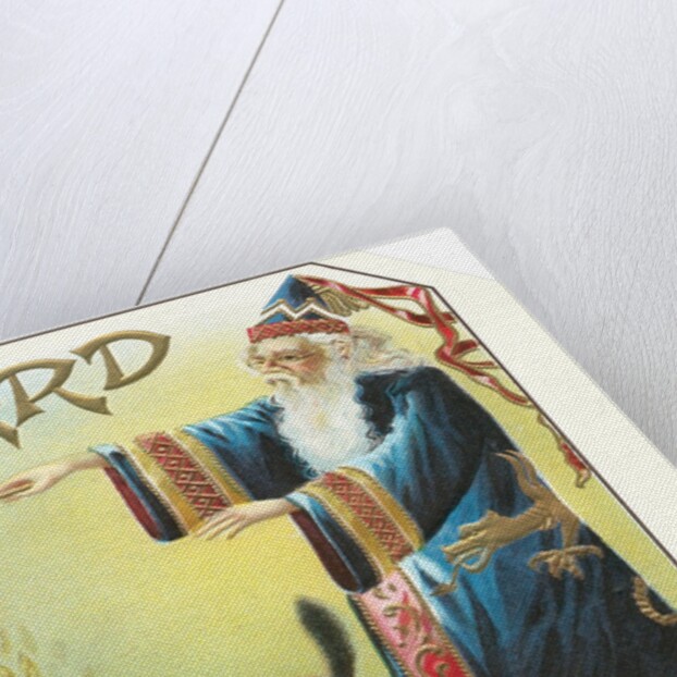 Wizard Tobacco Label by Anonymous
