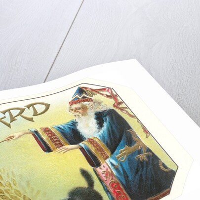 Wizard Tobacco Label by Anonymous