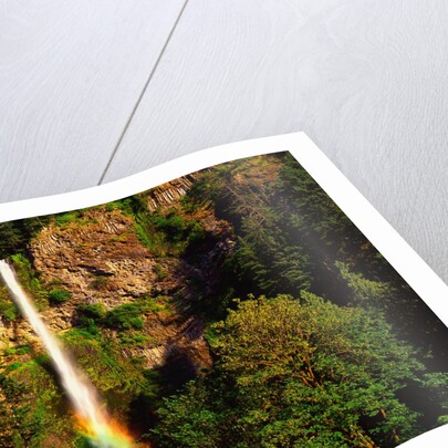 Multnomah Falls rainbow by Anonymous
