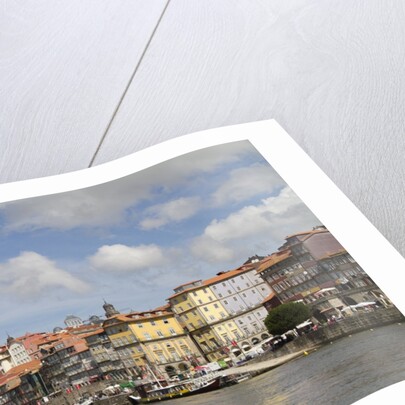 Riberia district from the Duoro River by Anonymous