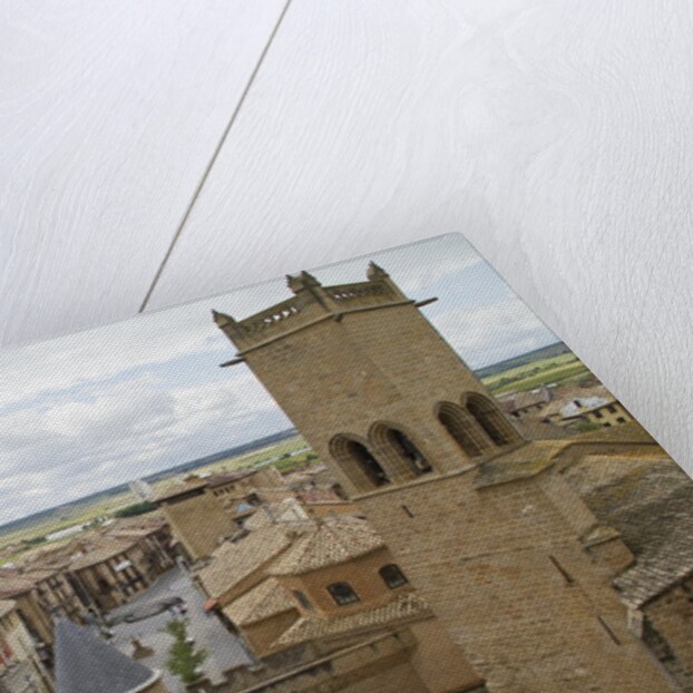 Olite from the top of the Royal Palace by Anonymous