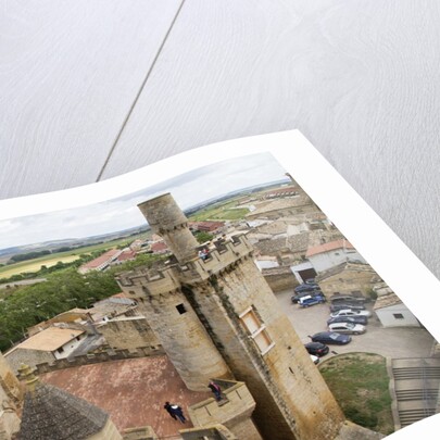 Towers and batttlements of the Royal Palace in Olite by Anonymous