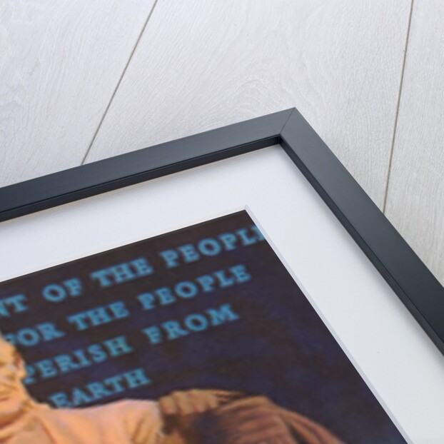 Lincoln Memorial, Man and Grandson by Anonymous