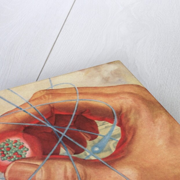 Atom in Hand by Anonymous