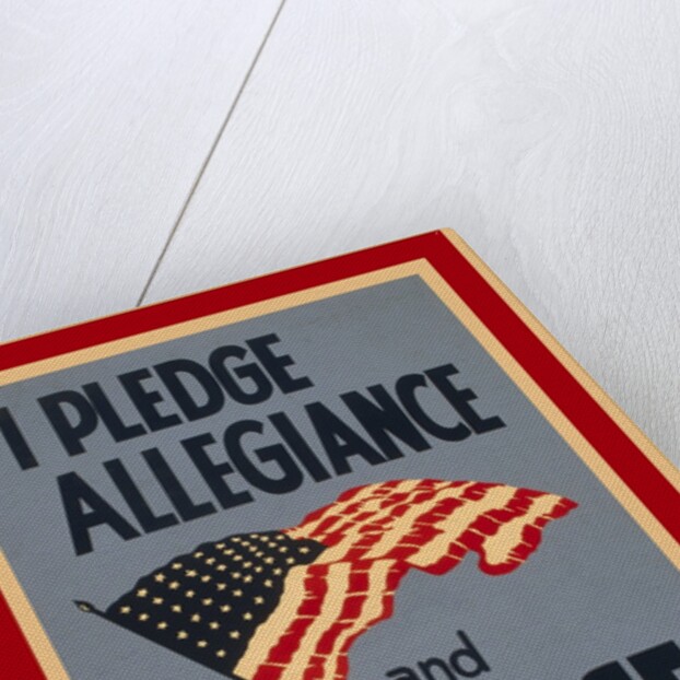 Allegiance and Silence War Poster by Anonymous